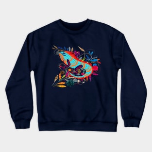 Whimsical Creatures | Iguana Crewneck Sweatshirt